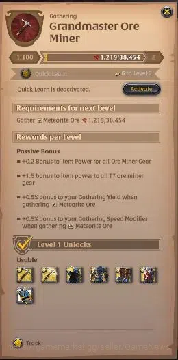 Albion Online Accounts ASIA|144M Total Fame|T8 Hide&3 T7 Gathering|Lv102 image 12