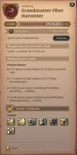 Albion Online Accounts ASIA|144M Total Fame|T8 Hide&3 T7 Gathering|Lv102 image 13