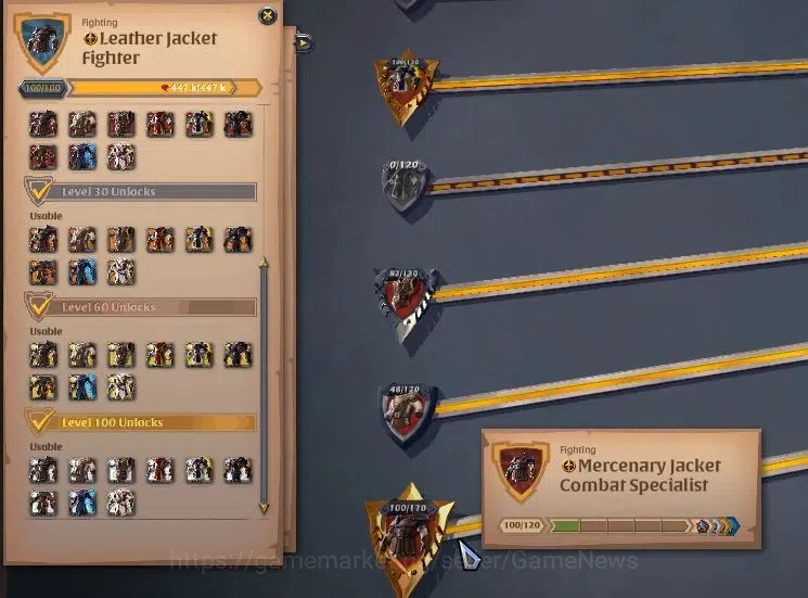 Albion Online Accounts ASIA|144M Total Fame|T8 Hide&3 T7 Gathering|Lv102 image 14