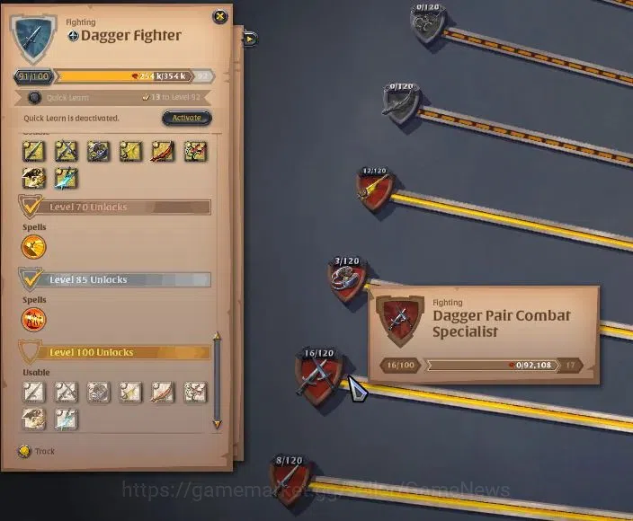 Albion Online Accounts ASIA|144M Total Fame|T8 Hide&3 T7 Gathering|Lv102 image 7