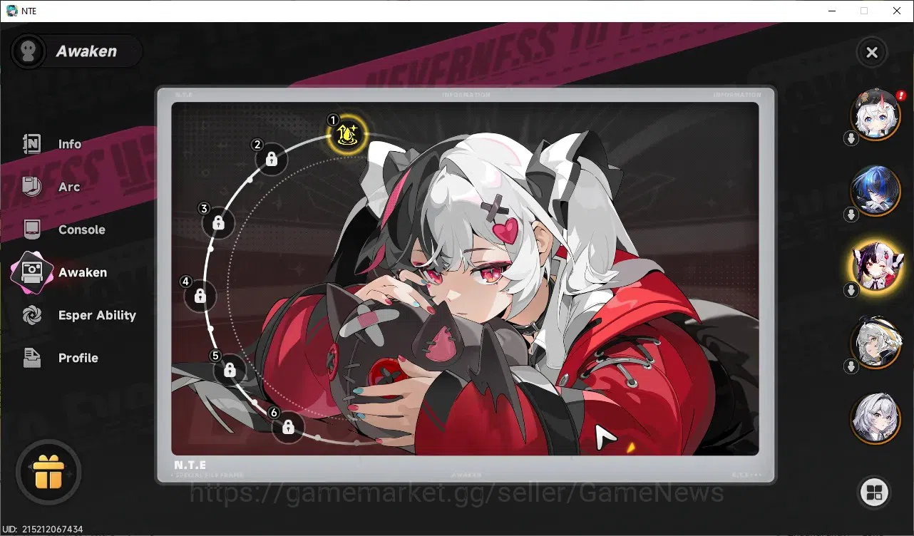 Neverness to Everness Accounts GLOBAL SEA|HL 26|Tyc 19|7 SSR|(LacrimosaA1,Daffodi image 11