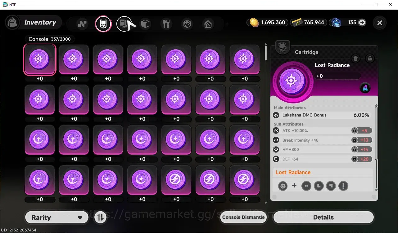 Neverness to Everness Accounts GLOBAL SEA|HL 26|Tyc 19|7 SSR|(LacrimosaA1,Daffodi image 20