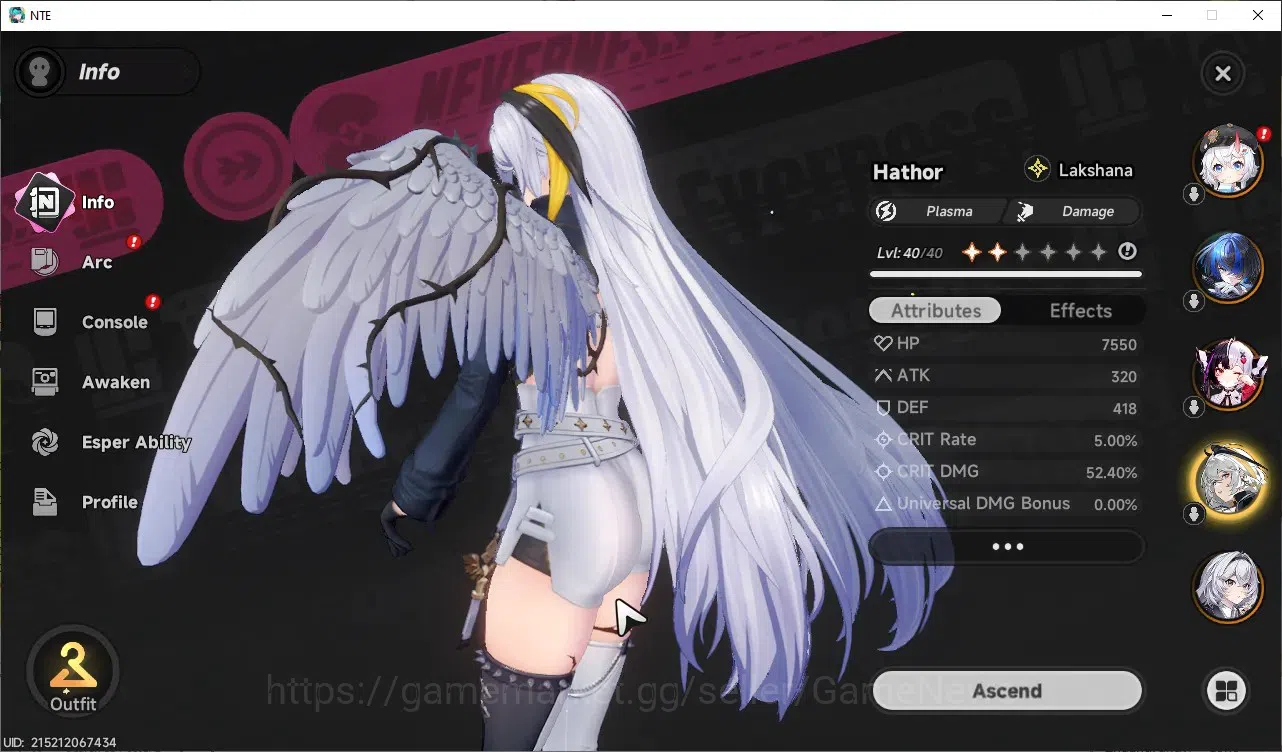 Neverness to Everness Accounts GLOBAL SEA|HL 26|Tyc 19|7 SSR|(LacrimosaA1,Daffodi image 7