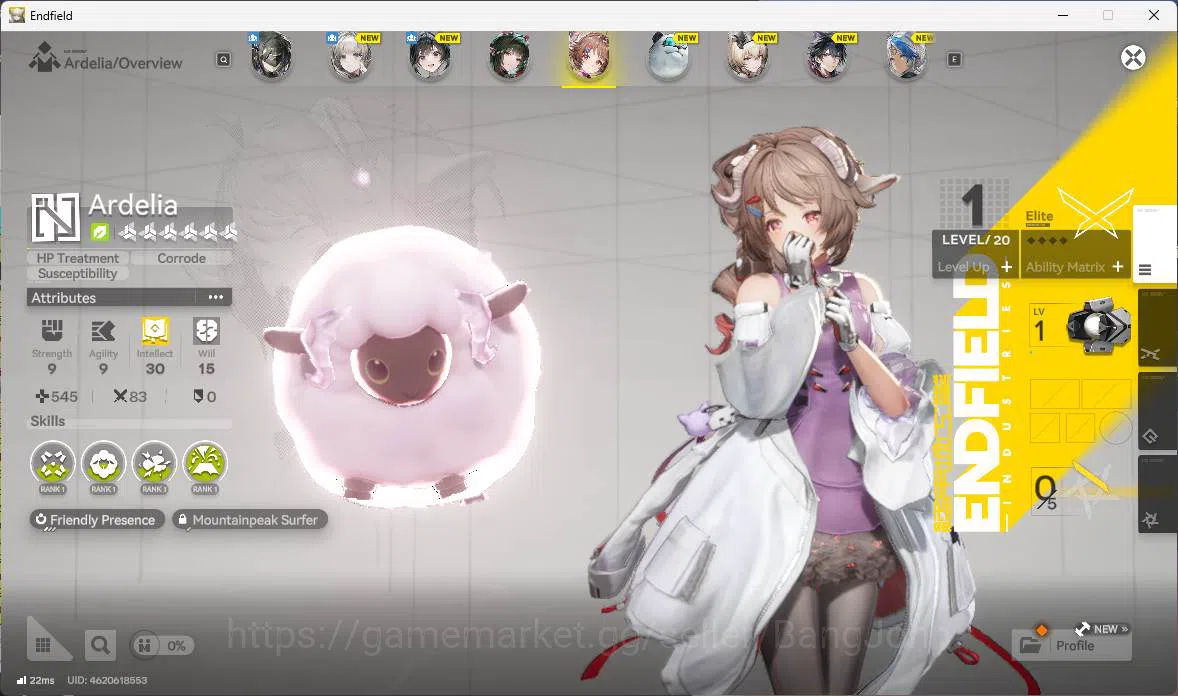 Arknights: Endfield Accounts ASIA | Stater Zhuang fangyi, Ardelia, WP 6s 2. Mor image 2