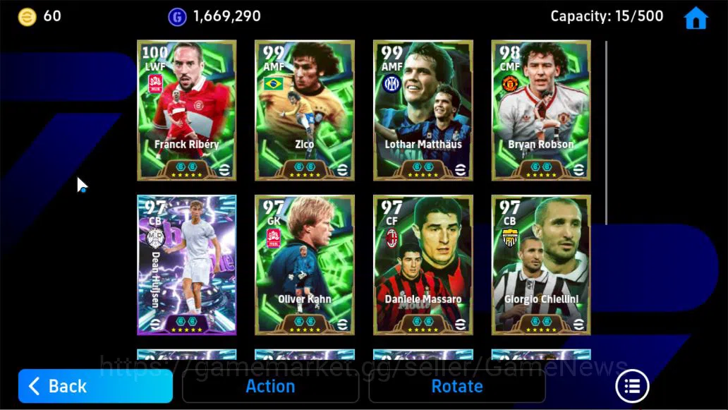 eFootball Accounts Mobile|(Zico,Michael Olise,Bryan Robson,Matheus Cu image 12
