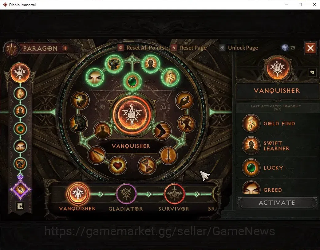 Diablo Immortal Accounts SEA-Izual|CS ON|Lv60(585)|Barbarian|CR 37k|Paragon image 10