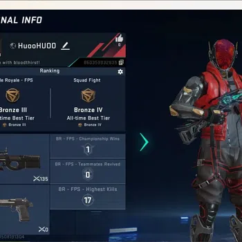 Blood Strike Accounts Others ASIA|Eternal Gun:M1887-Netherflame|3 Legendary Gun|Check SS BS2924B