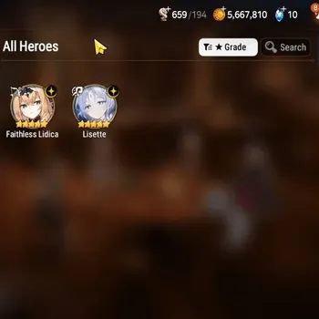 Epic Seven Accounts Starter GLOBAL UnVerif|NewEra| 2 ML (Lisette,Faithless Lidica)+Ivana,Fenne,Tenebria,etc|450MM+44K