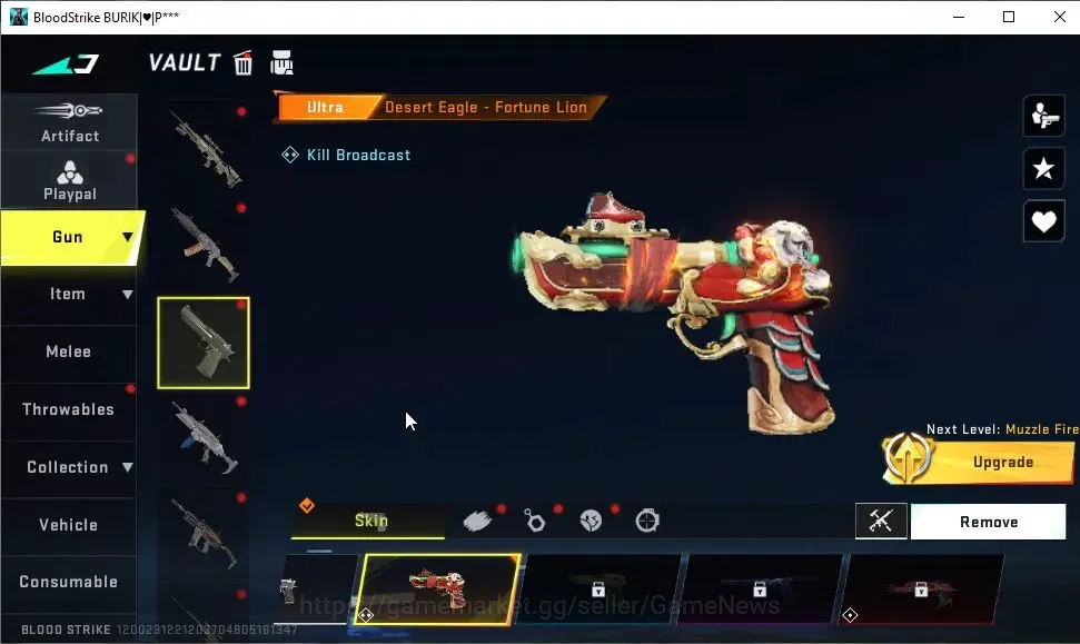 Blood Strike Accounts ASIA|12 ULTRA[VAL,M4A1,AK47,Vector,AUG,MCX,FAL,SVD image 13