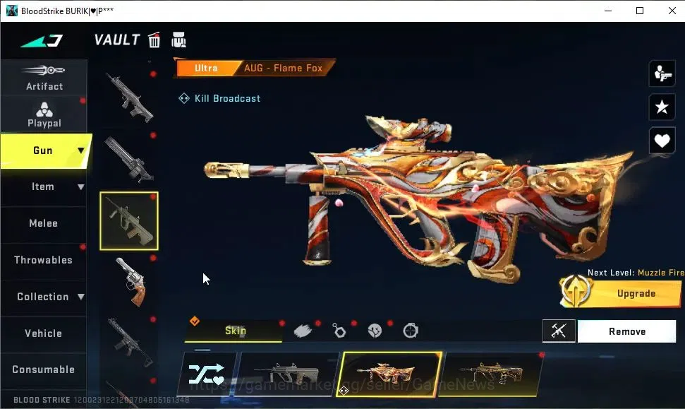 Blood Strike Accounts ASIA|12 ULTRA[VAL,M4A1,AK47,Vector,AUG,MCX,FAL,SVD image 14