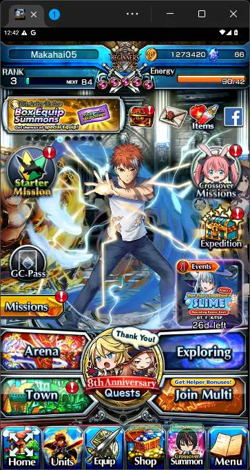 Grand Summoners Accounts GLOBAL|13 Ascend+Rank 3|Summer Miyu,Shirou Emiya,, image 1