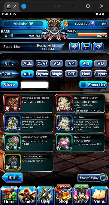 Grand Summoners Accounts GLOBAL|13 Ascend+Rank 3|Summer Miyu,Shirou Emiya,, image 4