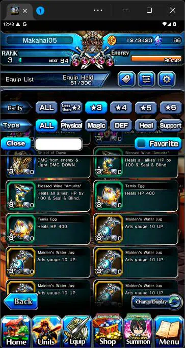Grand Summoners Accounts GLOBAL|13 Ascend+Rank 3|Summer Miyu,Shirou Emiya,, image 9