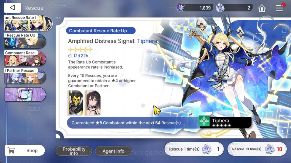 Chaos Zero Nightmare Accounts [Global] Lv 42|1,8K Crystal|6 SSR [TipheraM1,Chizu image 15