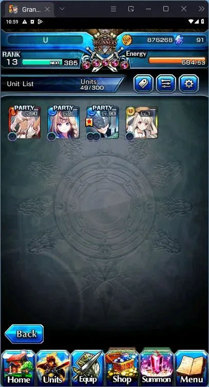 Grand Summoners Accounts [GLOBAL] Rank 13 | 4 Ascend |Houka Inumuta |Chloe  image 3