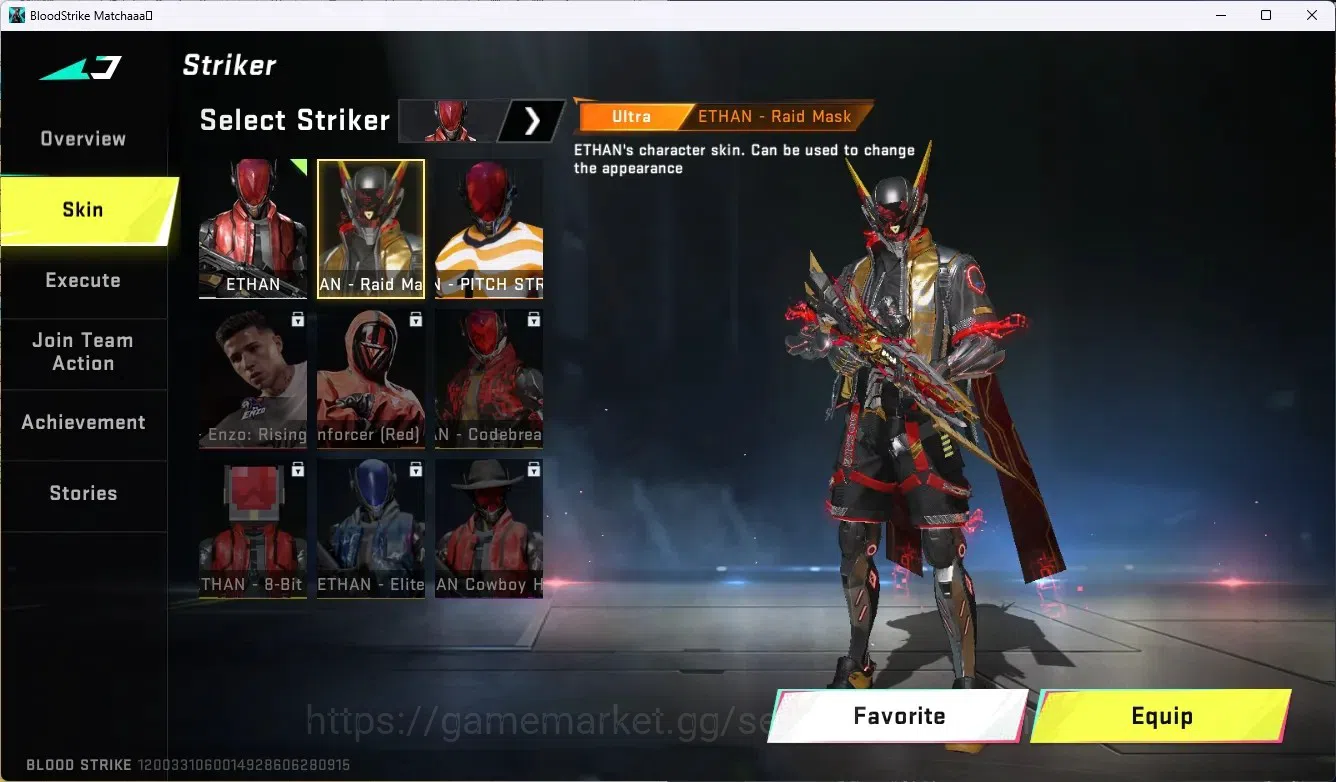 Blood Strike Accounts ASIA|3 Collab Gun [TR]|1 Limited Gun: Origin-12 -  image 13