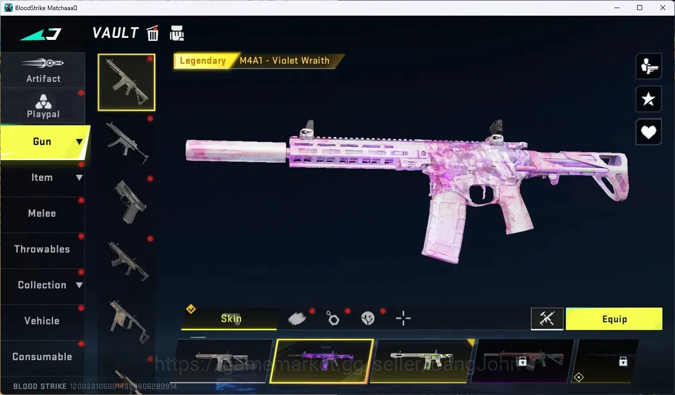 Blood Strike Accounts ASIA|3 Collab Gun [TR]|1 Limited Gun: Origin-12 -  image 2