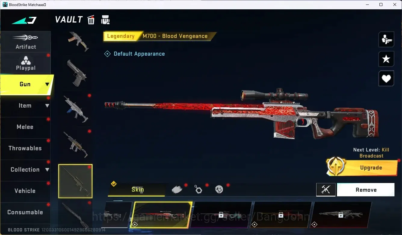 Blood Strike Accounts ASIA|3 Collab Gun [TR]|1 Limited Gun: Origin-12 -  image 4