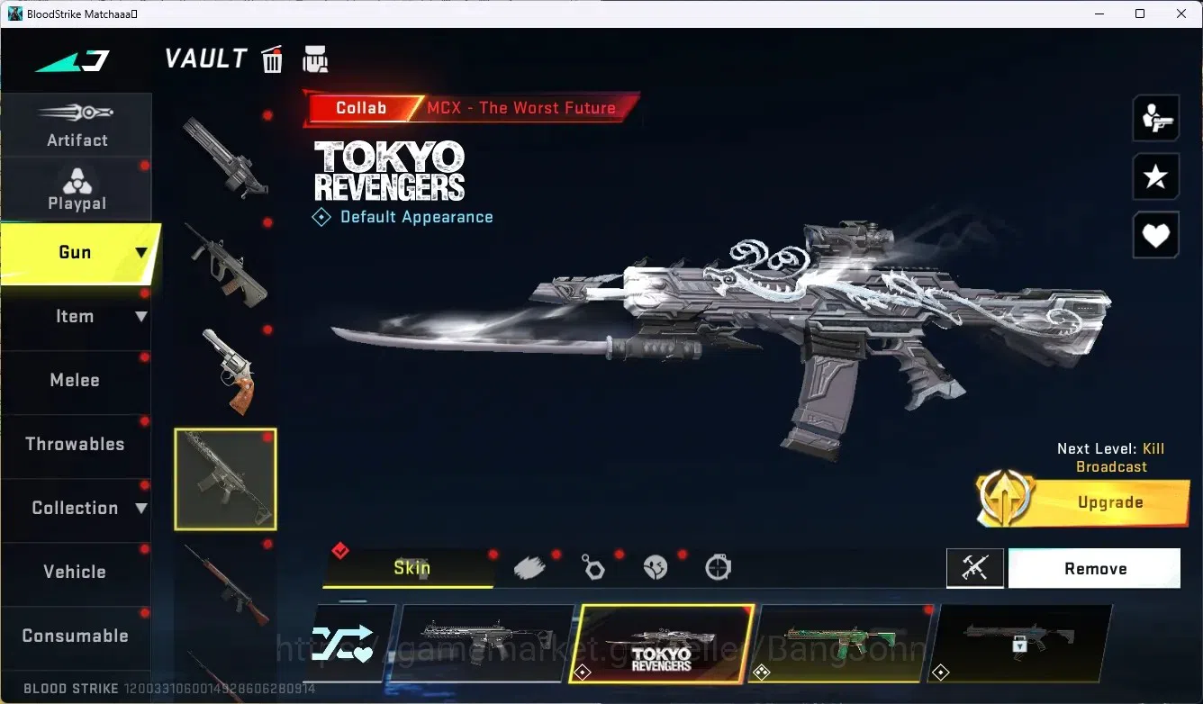 Blood Strike Accounts ASIA|3 Collab Gun [TR]|1 Limited Gun: Origin-12 -  image 5