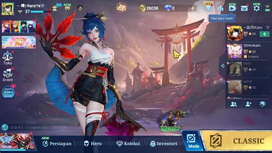 Mobile Legends: Bang Bang Accounts Collector Hero 99|Skin 190|Ex Glory 56|Sanrio Floryn,Collector Natalia|Zodiac Minotaur,2 1
