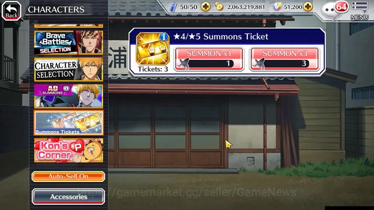 Bleach: Brave Souls Accounts [GLOBAL]51K Orb|TYBW26[Giselle,Candice],TYBW25[Ury image 18