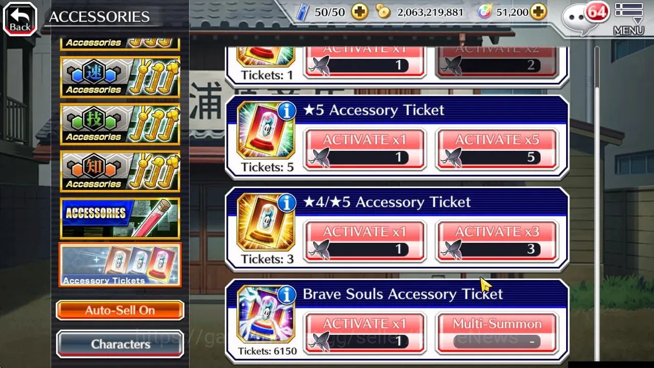 Bleach: Brave Souls Accounts [GLOBAL]51K Orb|TYBW26[Giselle,Candice],TYBW25[Ury image 19