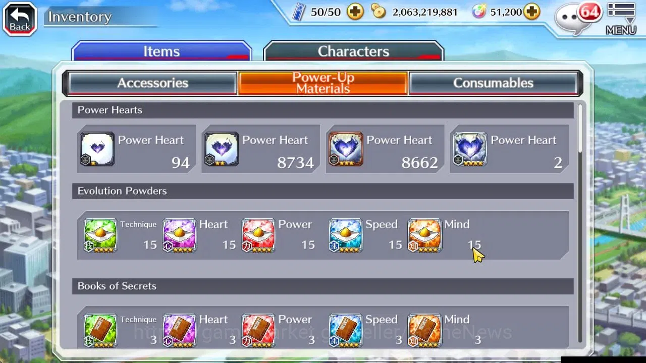 Bleach: Brave Souls Accounts [GLOBAL]51K Orb|TYBW26[Giselle,Candice],TYBW25[Ury image 8