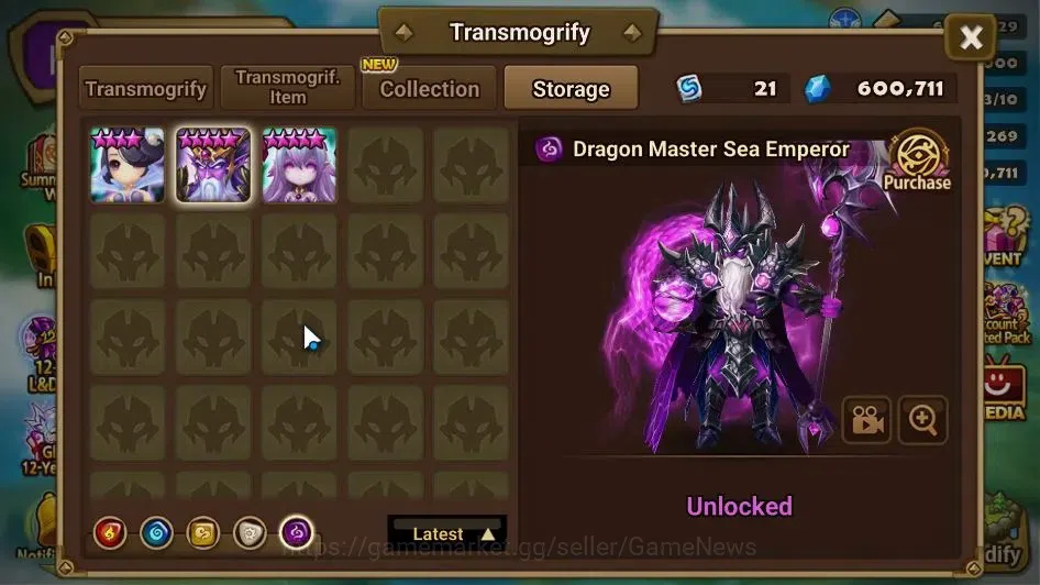 Summoners War: Sky Arena Accounts GLOBAL Lv 64|1 LD[Manannan]|17 Total NB5[Leo,Cheon image 15