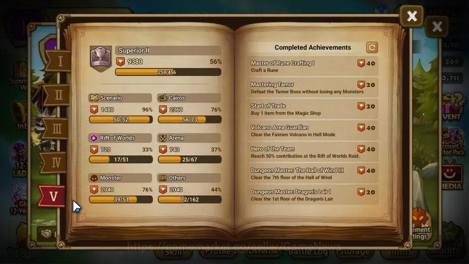 Summoners War: Sky Arena Accounts GLOBAL Lv 64|1 LD[Manannan]|17 Total NB5[Leo,Cheon image 7