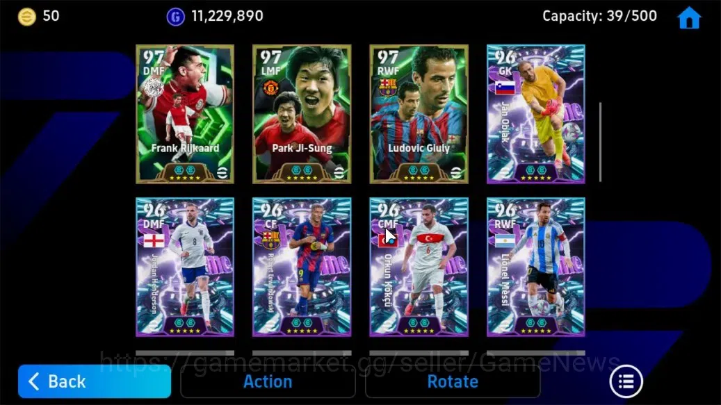 eFootball Accounts Android||Raúl (BigTime), Diego Forlán, Albert Ferr image 10