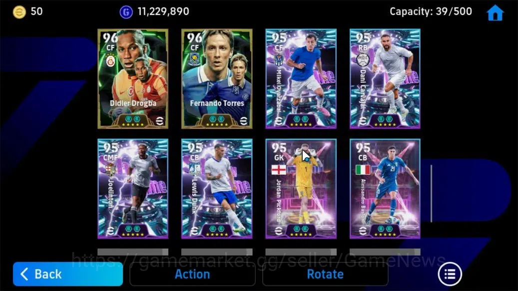 eFootball Accounts Android||Raúl (BigTime), Diego Forlán, Albert Ferr image 12