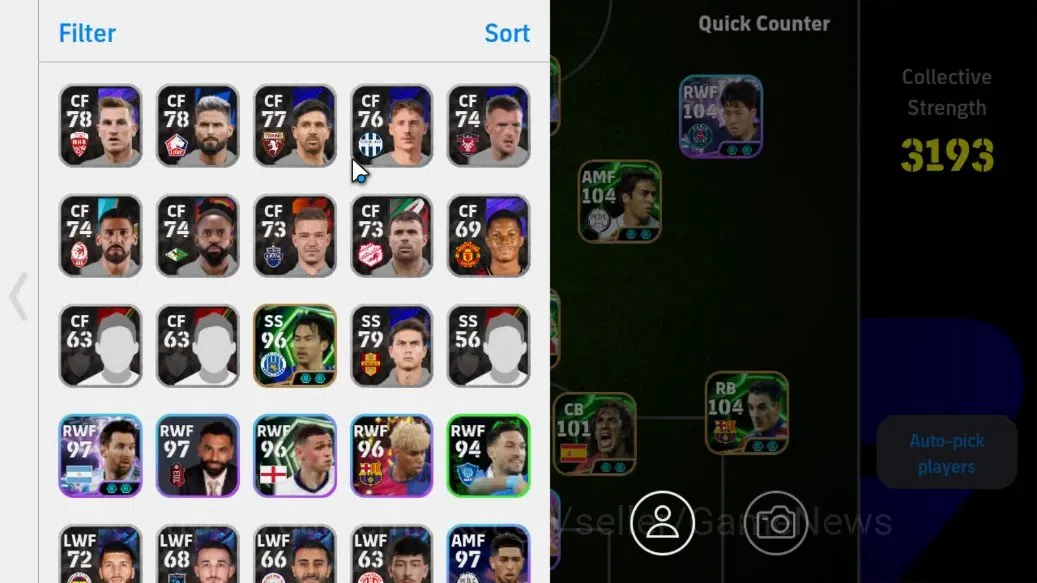 eFootball Accounts Android||Raúl (BigTime), Diego Forlán, Albert Ferr image 3