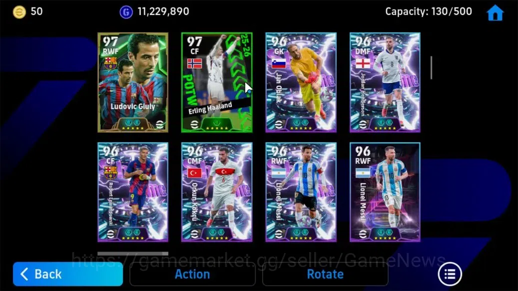 eFootball Accounts Android||Raúl (BigTime), Diego Forlán, Albert Ferr image 7