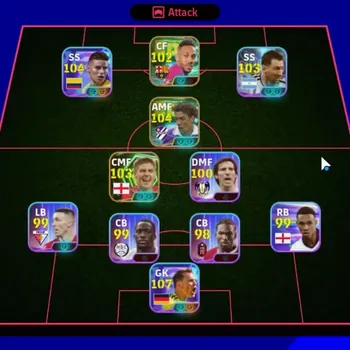 eFootball Accounts Legends & Iconic Players Android|4 Show Time Manuel Neuer,James Rodriguez,Lionel Messi|5 Epic Rui