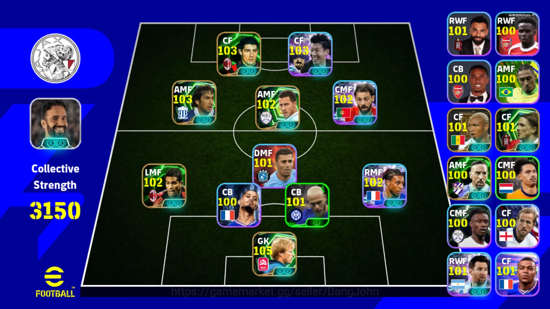 eFootball Others Power 3150 | Son Heung-Min Show Time Blitz | Danie image 1