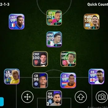 eFootball Accounts Legends & Iconic Players Android|PW 3207|BIGT Messi,Epic Aubameyang VanBommel,Shwt IbrahimMaza