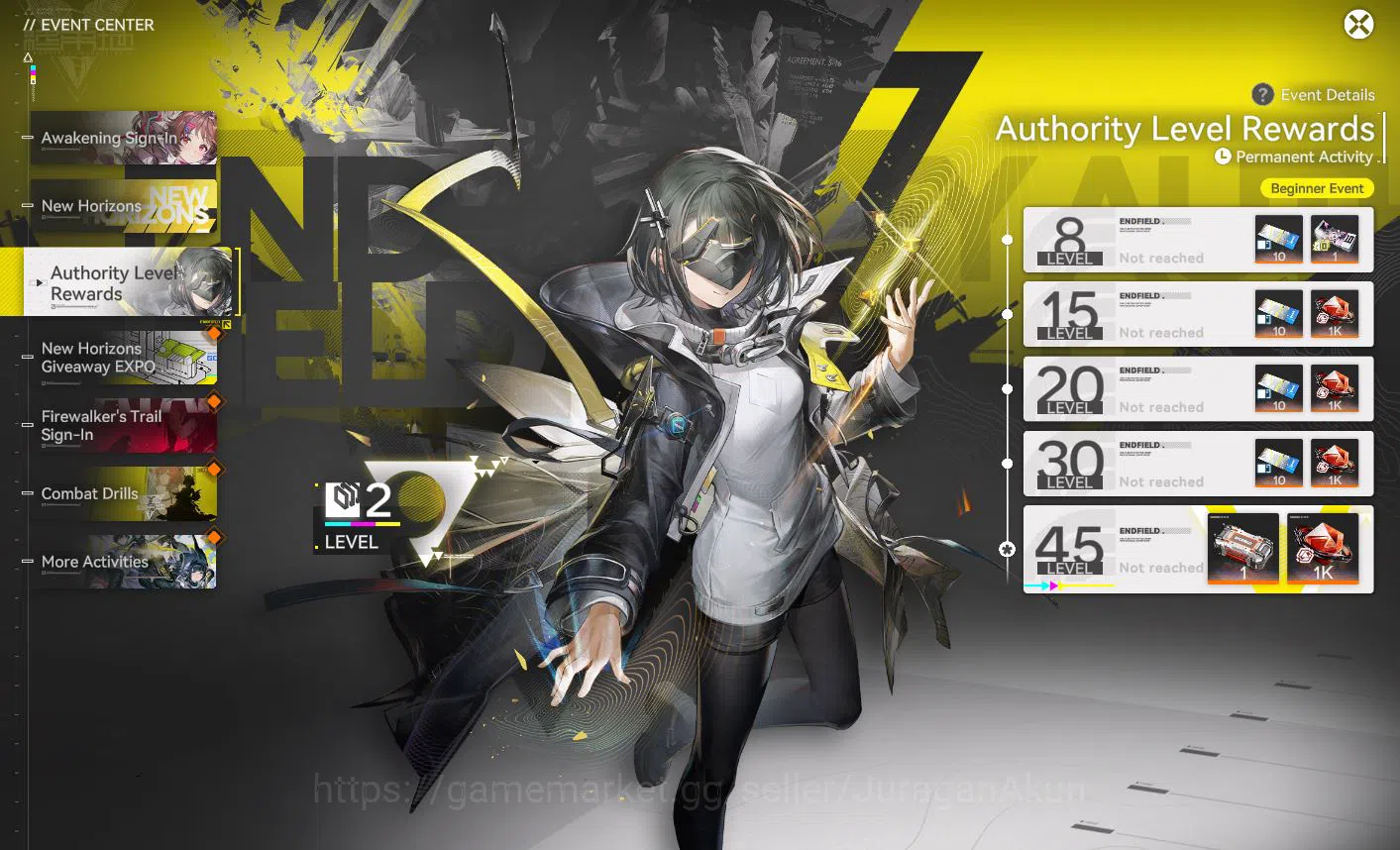 Arknights: Endfield Accounts Asia LVL 2|Fresh Starter + Ardelia + 1 Weapon B6 + 5B5 Character|Skip Tutorial|GrypLink|(END725) 4