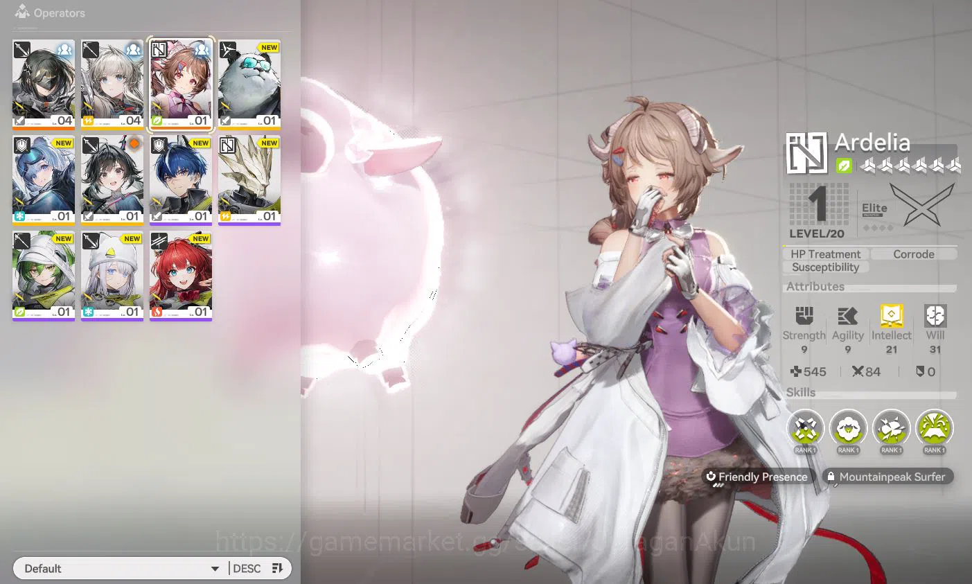 Arknights: Endfield Accounts Asia LVL 2|Fresh Starter + Ardelia + 1 Weapon B6 + 5B5 Character|Skip Tutorial|GrypLink|(END725) 5