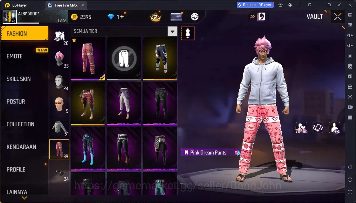 Free Fire Accounts Indonesia | M1887- Hand Of Hope | UMP - BOOYAH DAY image 12