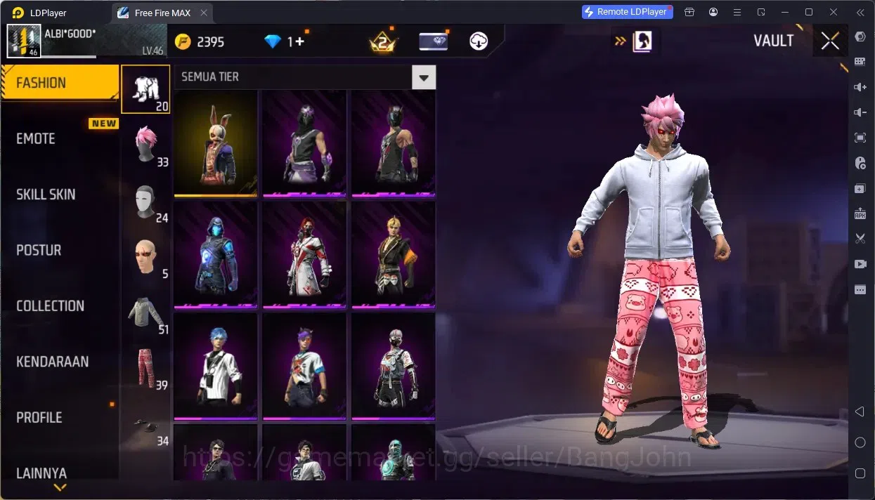 Free Fire Accounts Indonesia | M1887- Hand Of Hope | UMP - BOOYAH DAY image 7