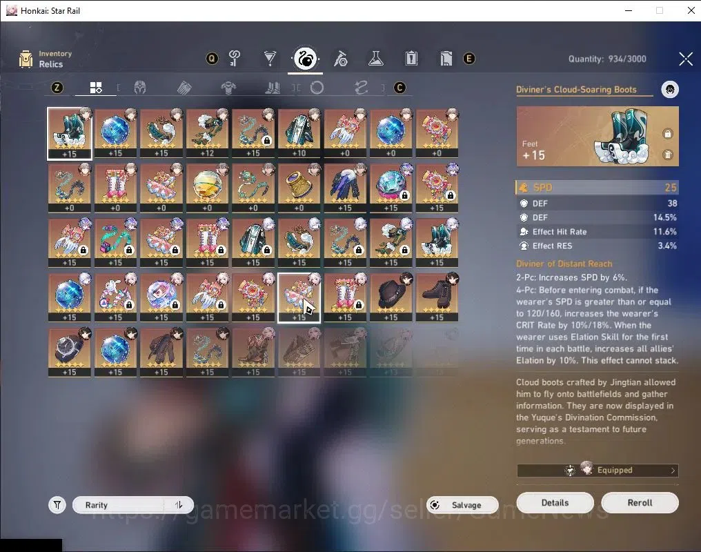 Honkai Star Rail Accounts Asia|TL 67|Premium HyperCarry|6 Limited|(SW 999 E1 image 8