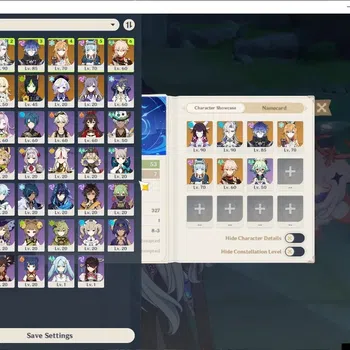 Genshin Impact Accounts Others Asia|AR 53|Flins Pream team|6 Limited+4(*5Weap)[Columbina]Sign,Escofier,Neuvillette,Kazuha|MC