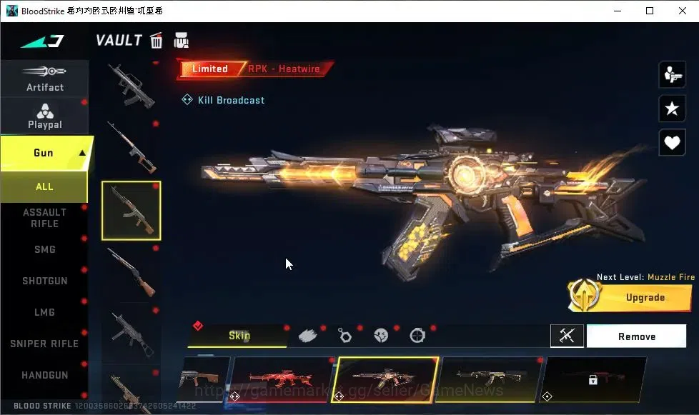 Blood Strike Accounts ASIA|ETERNAL DEagle-Scorpius|Collab BLEACH[MP5-Hak image 19