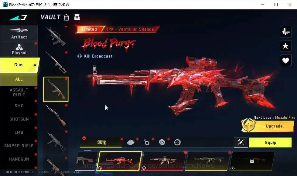 Blood Strike Accounts ASIA|ETERNAL DEagle-Scorpius|Collab BLEACH[MP5-Hak image 20