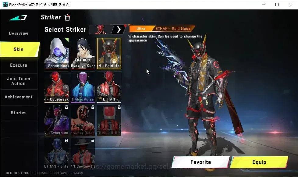 Blood Strike Accounts ASIA|ETERNAL DEagle-Scorpius|Collab BLEACH[MP5-Hak image 7