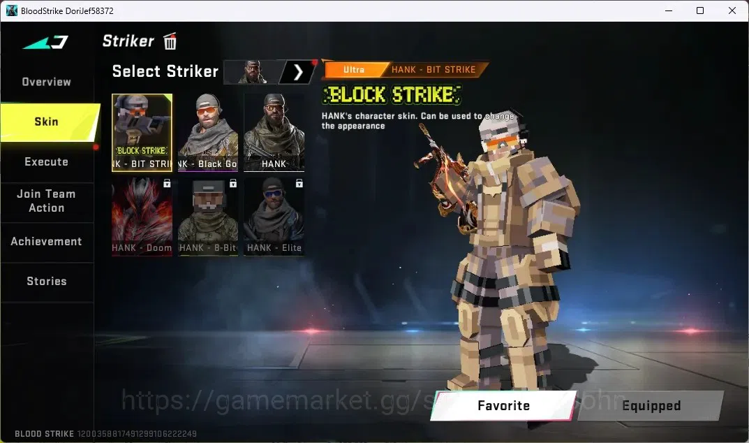 Blood Strike Accounts ASIA |1COLLAB RAN MIKASA|2AOT:KAG-6,M700|4ULTRA GU image 14