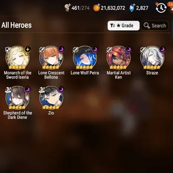 Epic Seven Accounts High-End Global UnVerif|NewEra|7 ML(Zio,Shepherd,Monarch,LC Bellona,etc)+Haru+Art,UP Politis,etc|AUTO