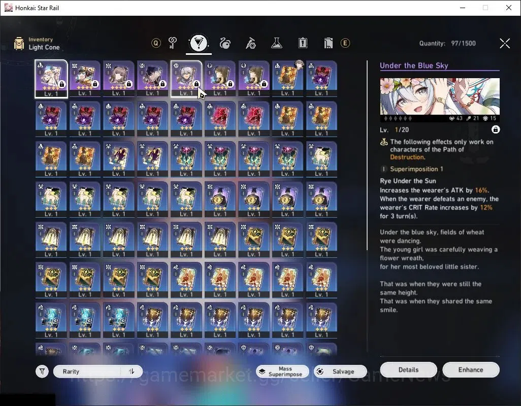 Honkai Star Rail Accounts Asia | TL 4 | 2 Golden Comp | 2 Limited | Firefly, image 5