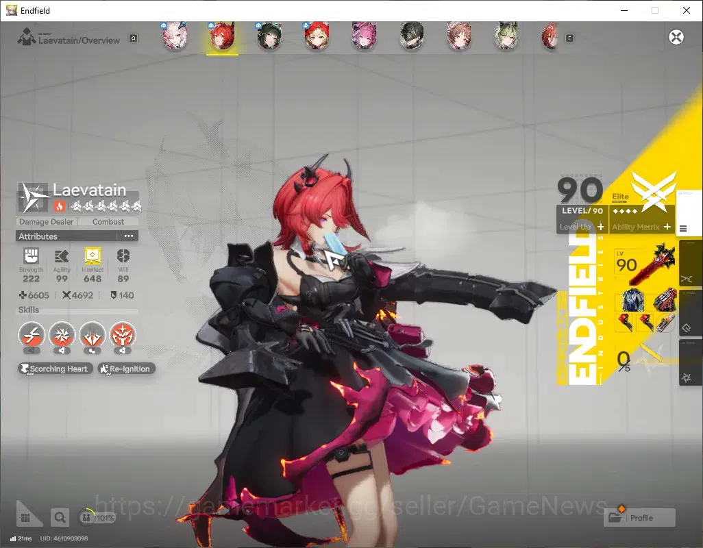 Arknights: Endfield Accounts ASIA|Lv 55|9 SSR(5Limit)+10 (*6WEP)|[Mi Fu+(Fangyi image 3