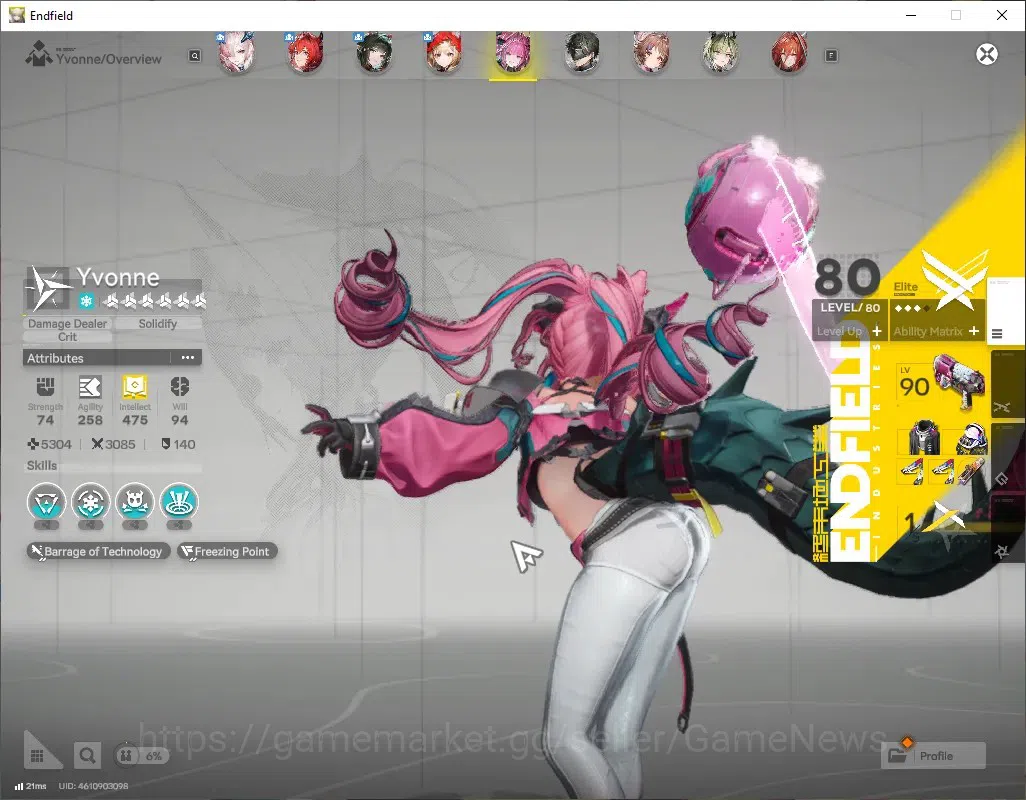 Arknights: Endfield Accounts ASIA|Lv 55|9 SSR(5Limit)+10 (*6WEP)|[Mi Fu+(Fangyi image 5